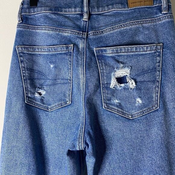 American Eagle Highest Rise 90s Boyfriend Jeans 4 Short - Picture 9 of 9